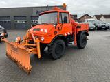 Unimog 421 U 600 Ladekran-Kipper-Schiebeschild - Unimog U600