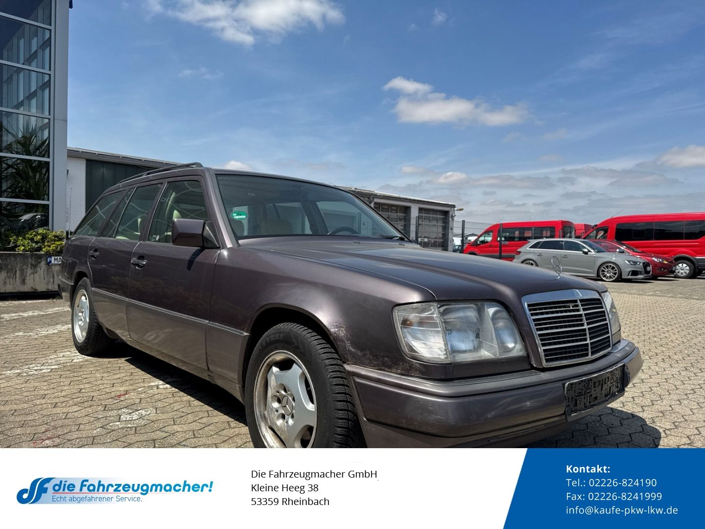 Fahrzeugabbildung Mercedes-Benz E 220 ET-Modell 220TE Alarm el.SP Spieg. *EXPORT