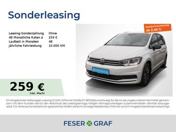 Volkswagen Leasingangebot: Volkswagen Touran 1.5 TSI Goal 7Si ACC Navi RüKa Sitzh. 16"