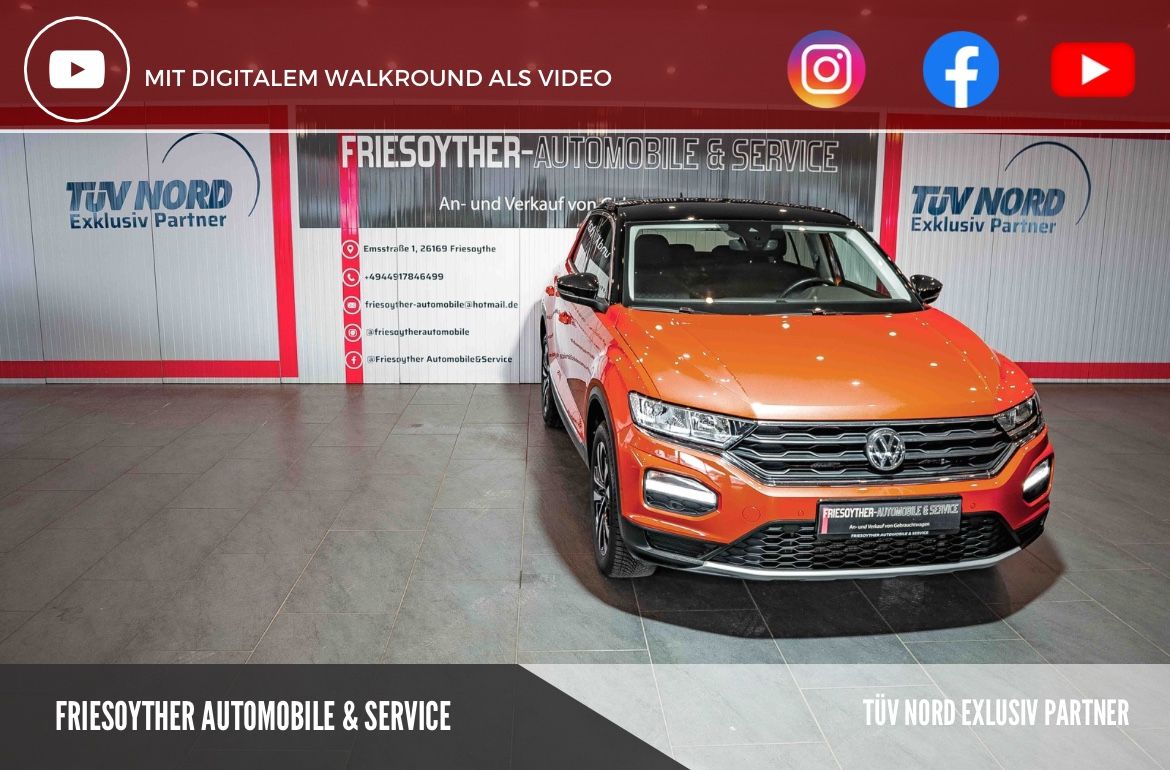 VW T-Roc 2.0 TDI IQ.DRIVE AHK DSG Navi ACC LED