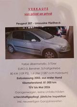 Peugeot 307, 81T km, 2003, gut gepflegt - gebrauchte Peugeot 307 aus dem Jahr 2003