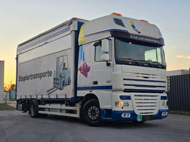 DAF XF105.460EEV Baumaschienentrans*9to LBW*TV*TOP*