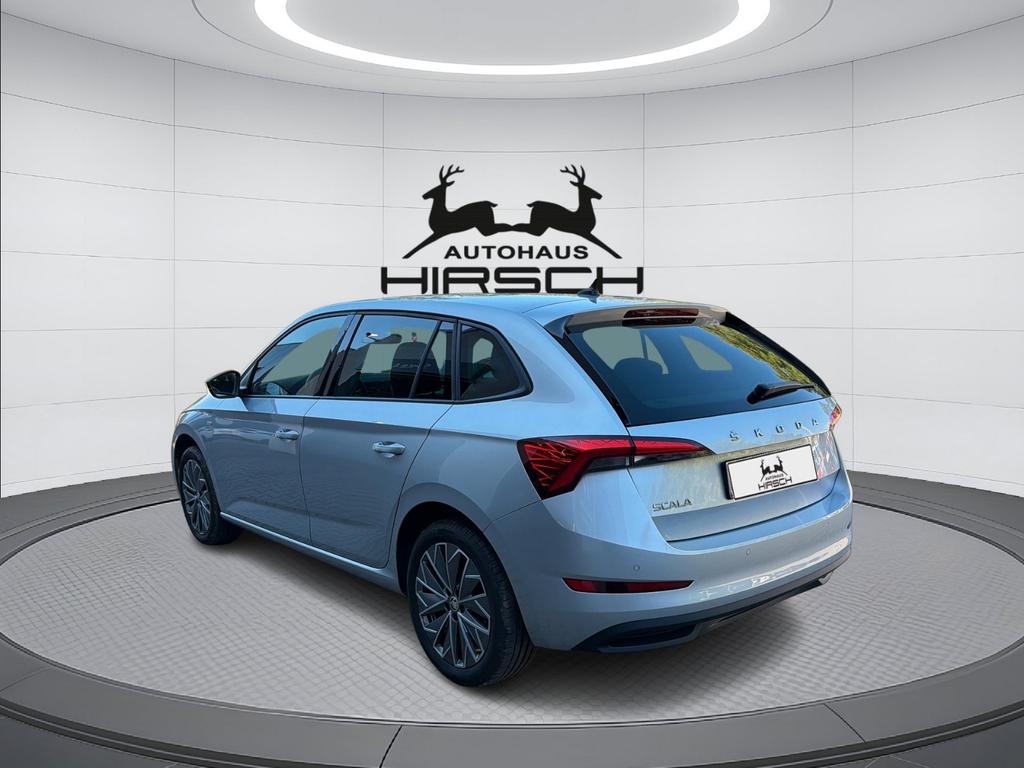 Skoda Scala 2023 г. Серебристый, пробег 45530 км