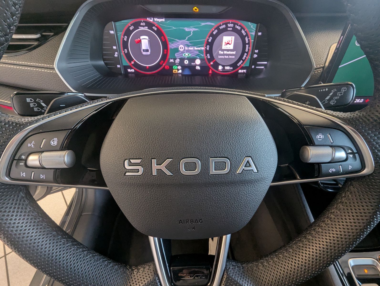 SKODA Octavia 2.0 TDI Sportline Matix Canton AHK 5J-Ga - Image 23