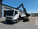 MAN TGL 8.150 3-Seitenkipper Kran Hiab 12 Meter - Offers matching your search criteria