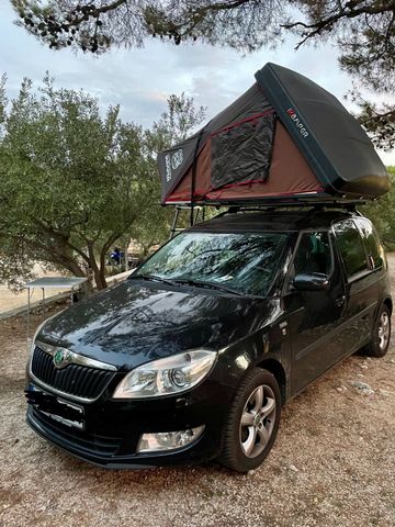 Skoda Roomster TDI als Camper mit iKamper ...