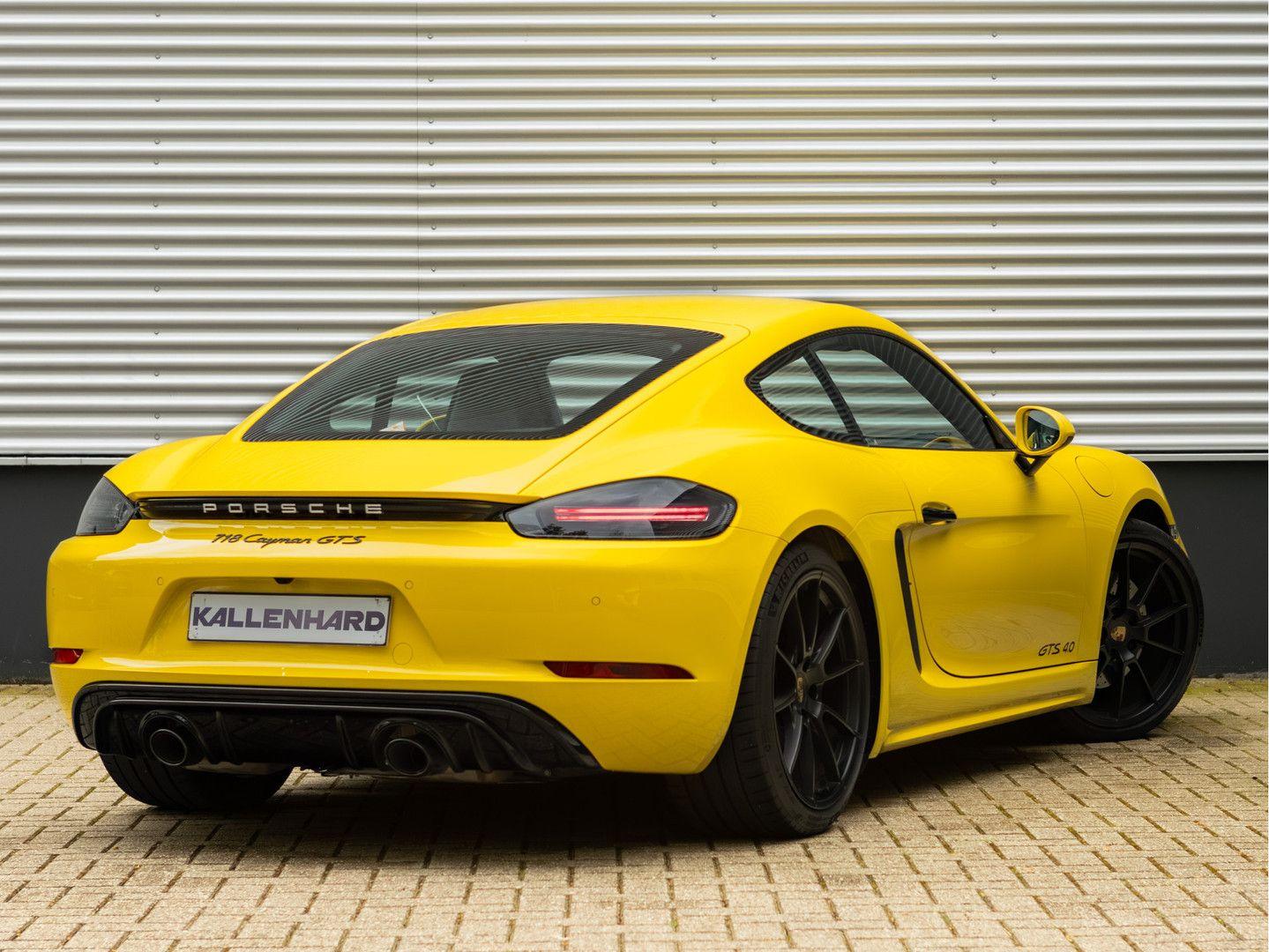 Porsche Boxster 718 Cayman GTS 4.0 – PDK – PASM – 18-Wegstoelen