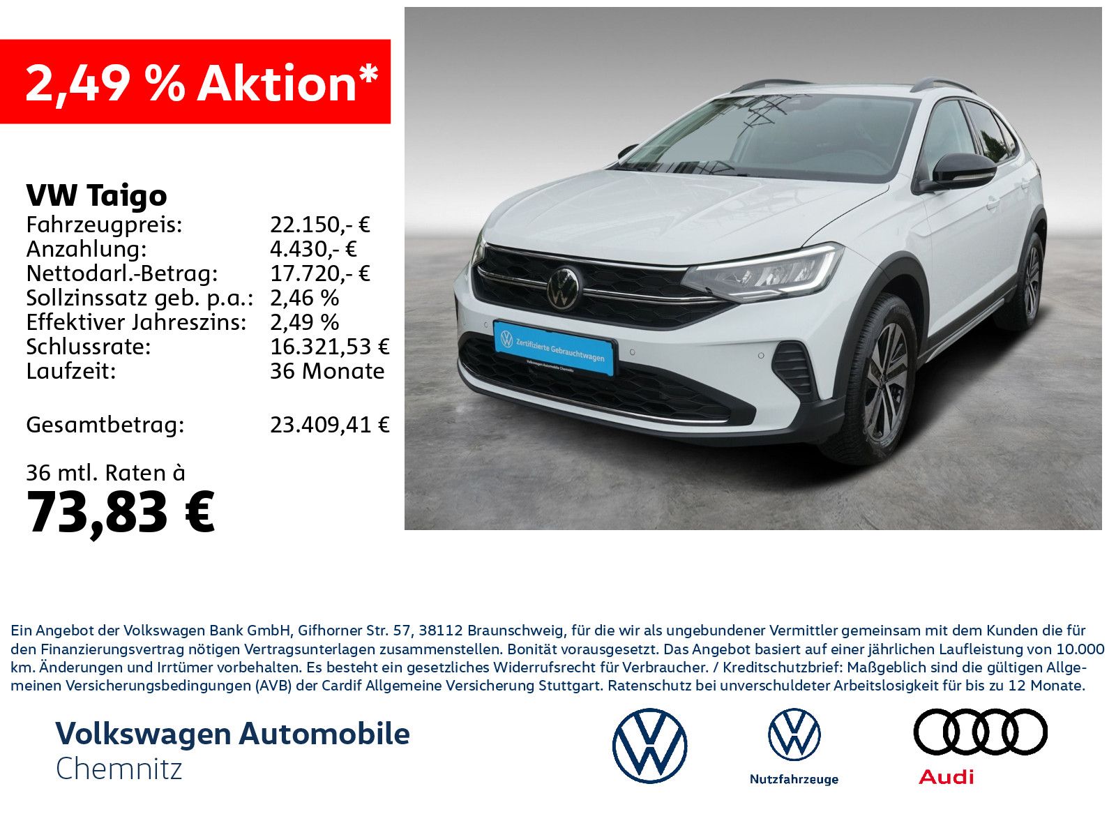 Volkswagen Taigo 1.0 TSI Energy AHK Rear View LED foto 2