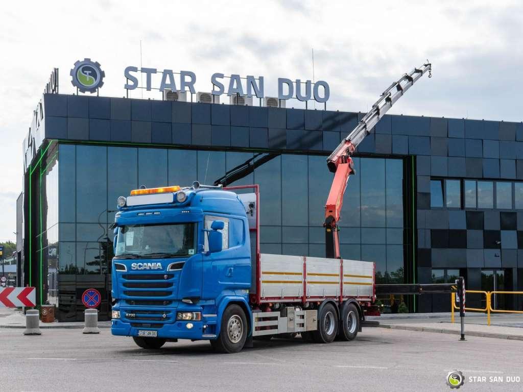 Scania  R730 6X4 PALFINGER PK 33002 EH Crane