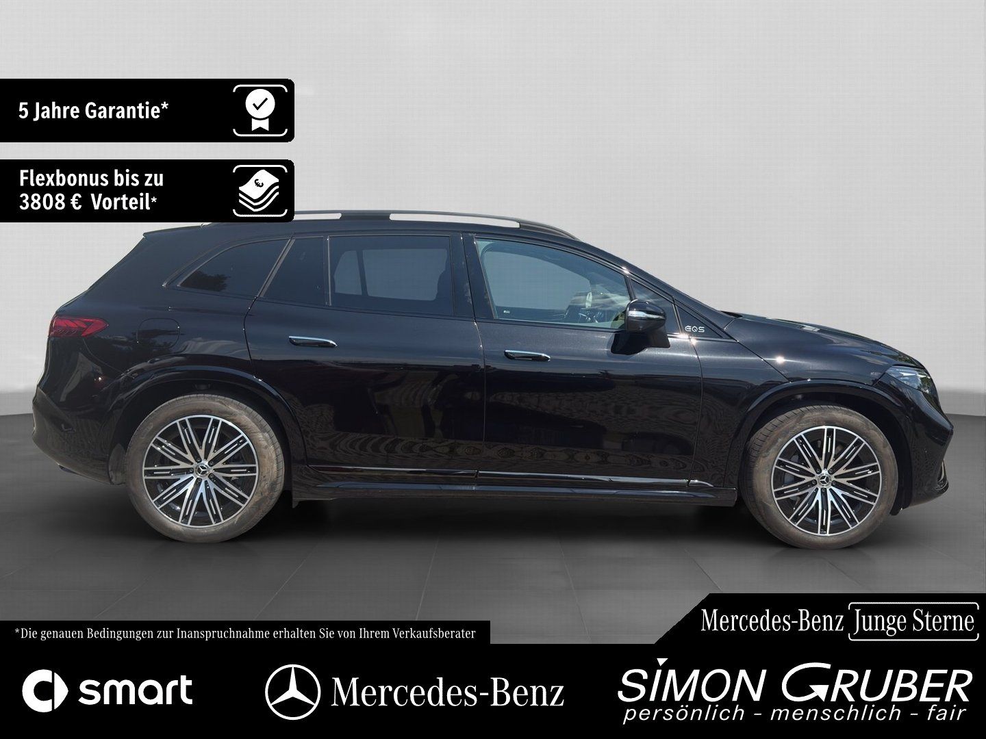 Fahrzeugabbildung Mercedes-Benz EQS 580 4M SUV AMG Premium+ Massage AHK 7 Sitze