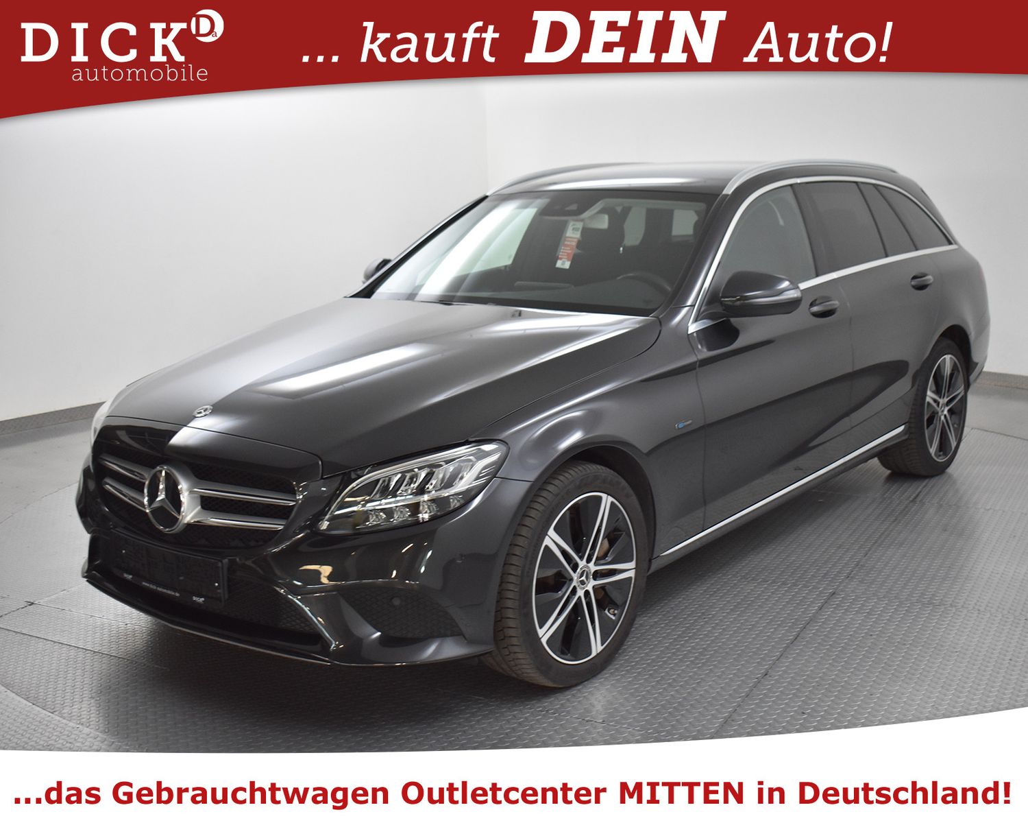 MERCEDES-BENZ C 300de T 9G Avantg NAVI+STNDHZ+LED+TEMP+KAM+18" - Image 4