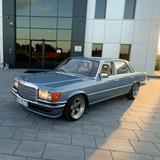 Mercedes-Benz W116 280 SEL Recaro ,AMG M104 Engine   - blaue Mercedes-Benz S 280