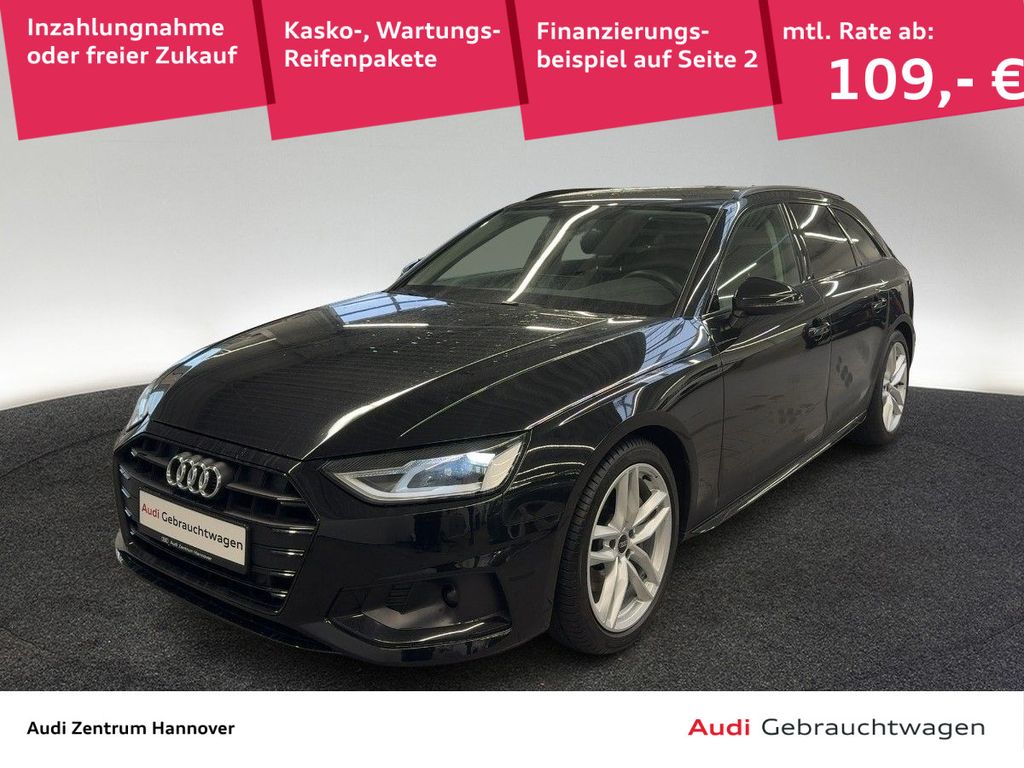 Audi A4 Avant 40 TDI advanced AHK Navi virtual LED DA