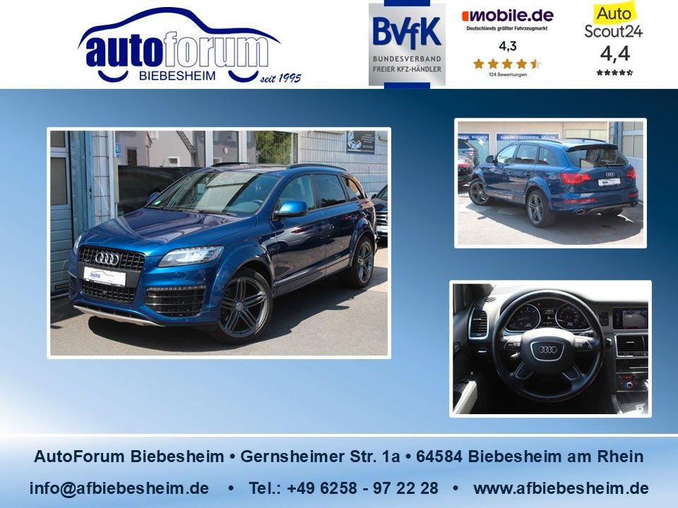 Audi Audi Q7 4.2 V8 TDI quattro S-Line*AHK*Xenon*Standh