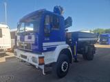 MAN 18.264 FAK 4x4 Meiller Kipper + Kran Allrad AHK - MAN 18 264