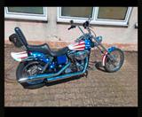 Harley-Davidson Dyna Wilde Glide# Shopper #Captain America Look - HARLEY-DAVIDSON 2000 DYNA