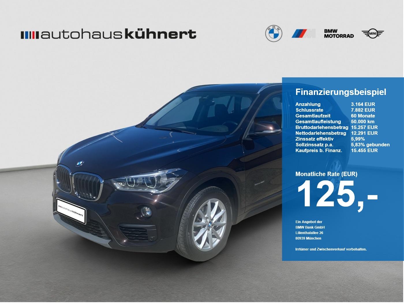 BMW X1 SDRIVE18I LED SpurAss Navi ParkAss PDC