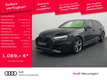 Audi Leasingangebot: Audi RS 4 Avant edition 25 years B&O CARBON RAUTE HUD