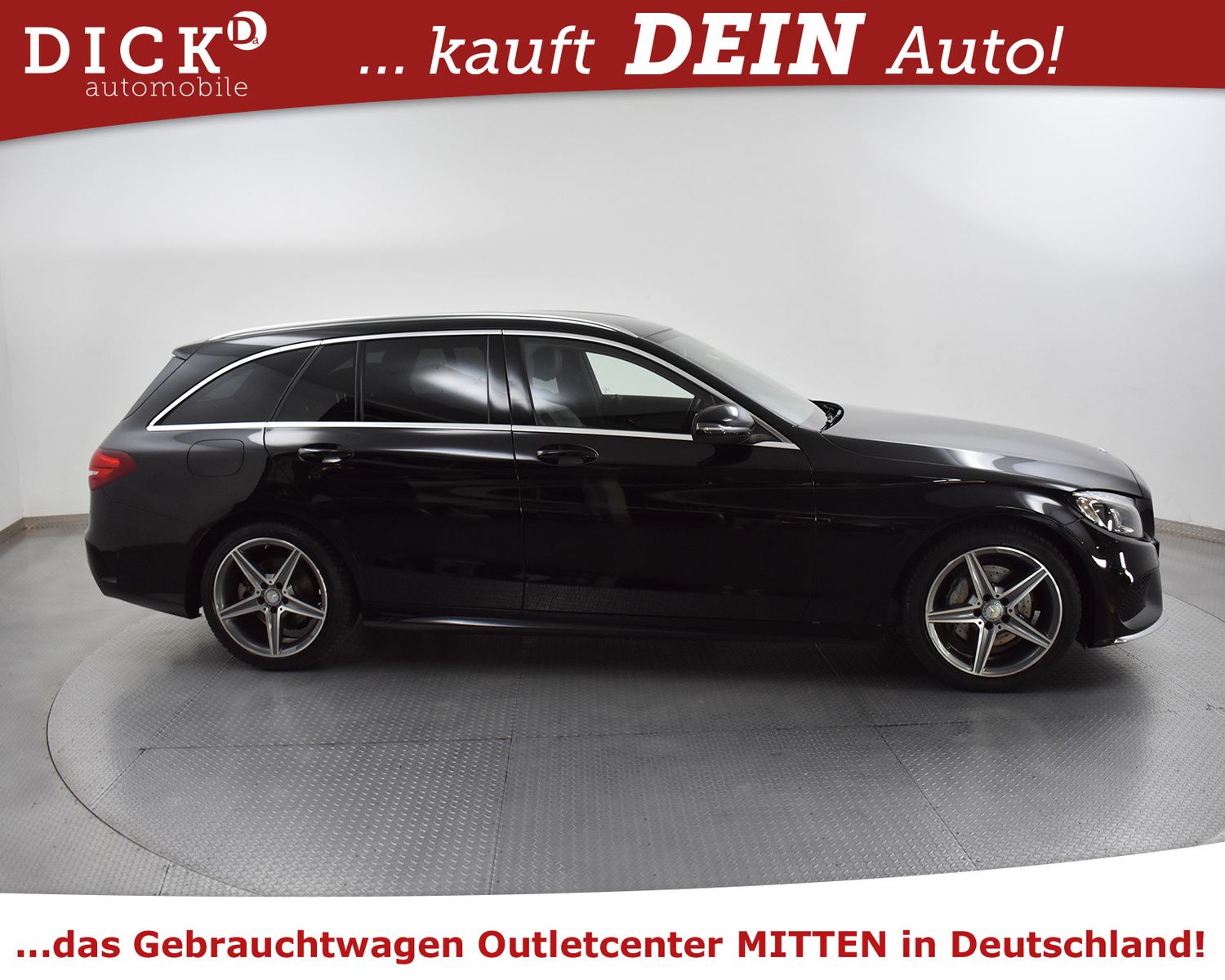 MERCEDES-BENZ C 200d AMG Line MEMO+NAVI+SHZ+LED+TEMP+BURM+PARK - Image 2
