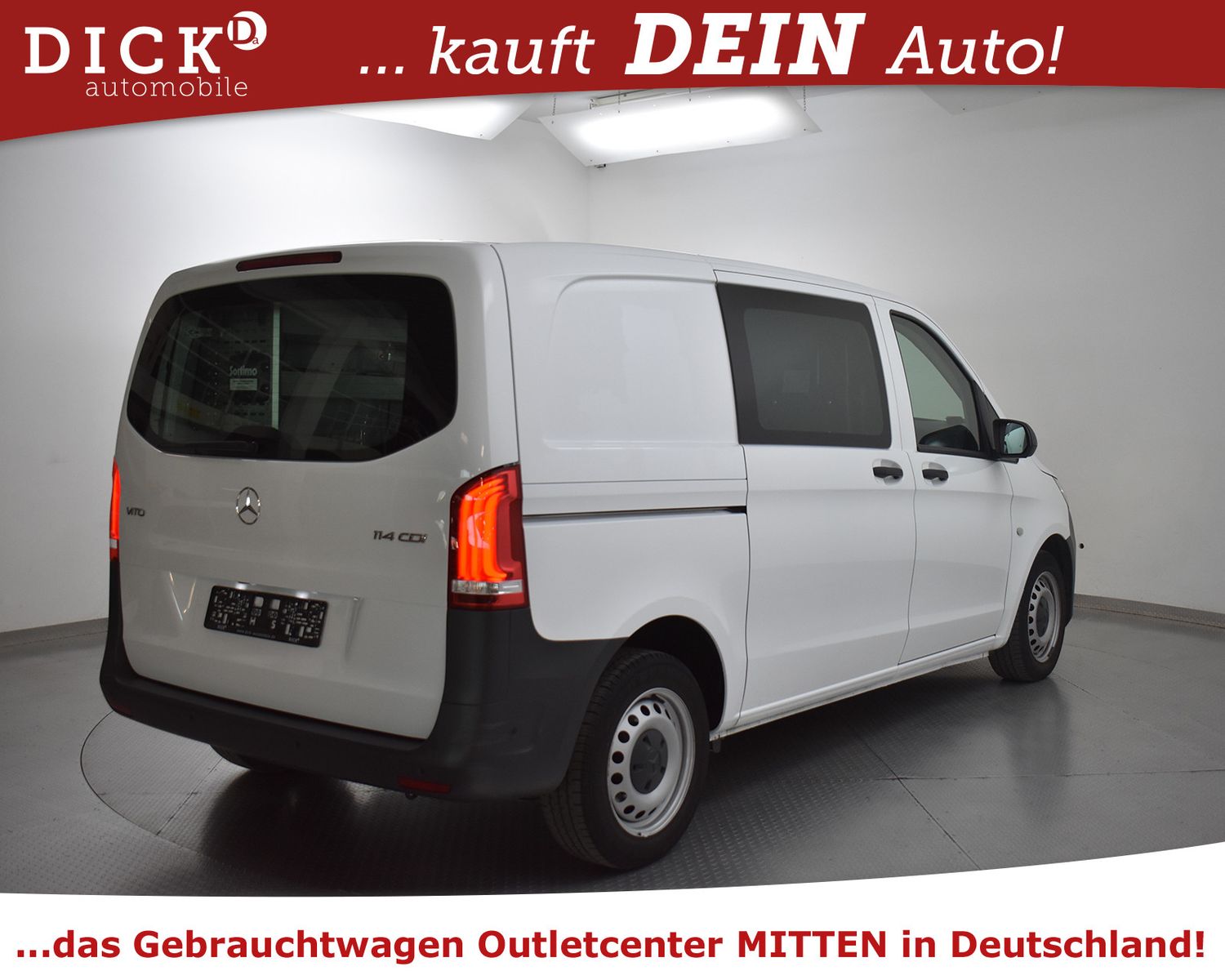 MERCEDES-BENZ Vito 114d 7G RWD KLIM+NAV+LED+STDHZ+SHZ+KAM+REGA - Image 8