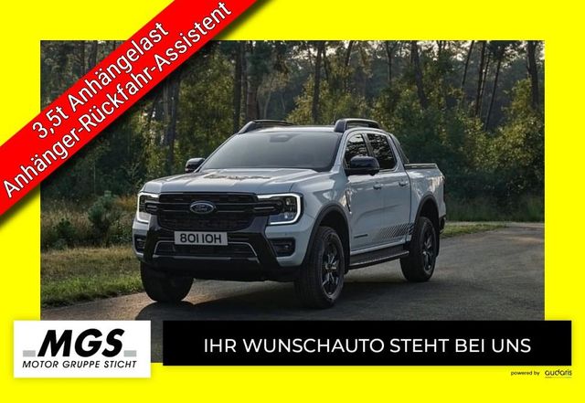 Ford Ranger Stormtrak DOKA PHEV #ELEKT.ROLLO#AHK 3,5T