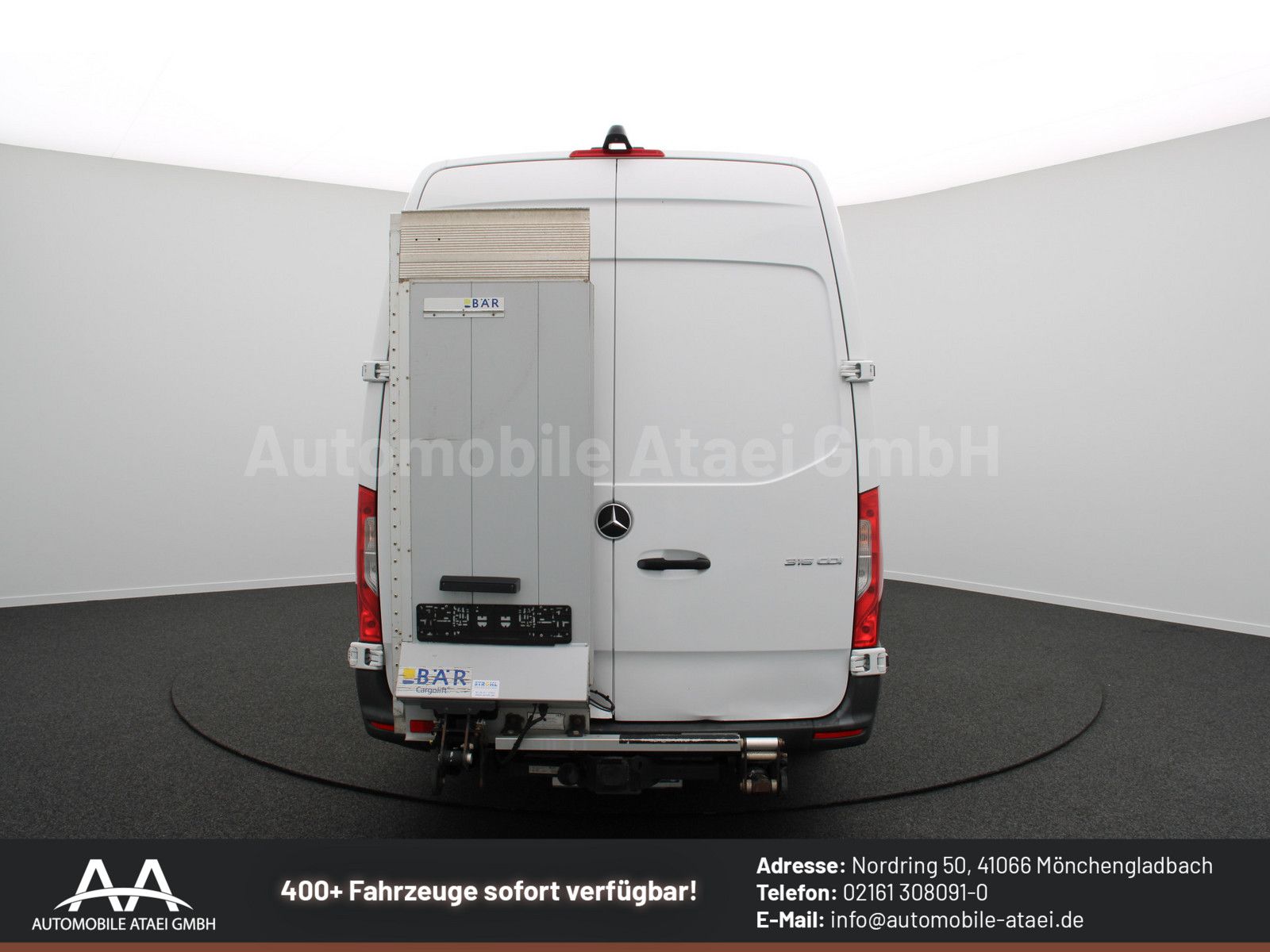 Fahrzeugabbildung Mercedes-Benz Sprinter 316 *MAXI* LADEBORDWAND+AHK 3,5t 5014