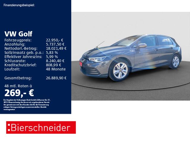 Volkswagen Golf 8 1.5 TSI Life AHK STAND NAVI CAM ACC