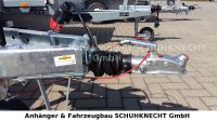 Humbaur HA 13 25 13 Alu Einachsanhänger mit Gitter-ÜFW