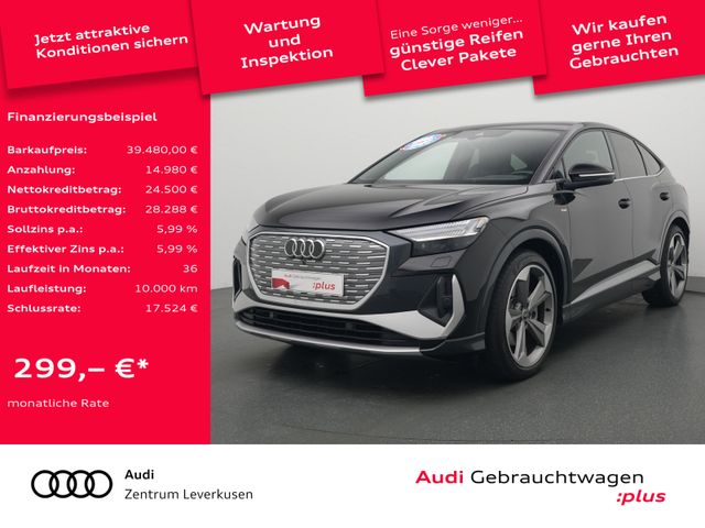 Audi Q4 e-tron Sportback Sline ACC NAVI PANO LEDER