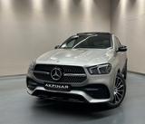 Mercedes-Benz GLE350 e Coupe 4M *AMG*NIGHT*PANO*ACC*360°* - mit Hybrid-Antrieb: Coupe, Silber, Schiebedach