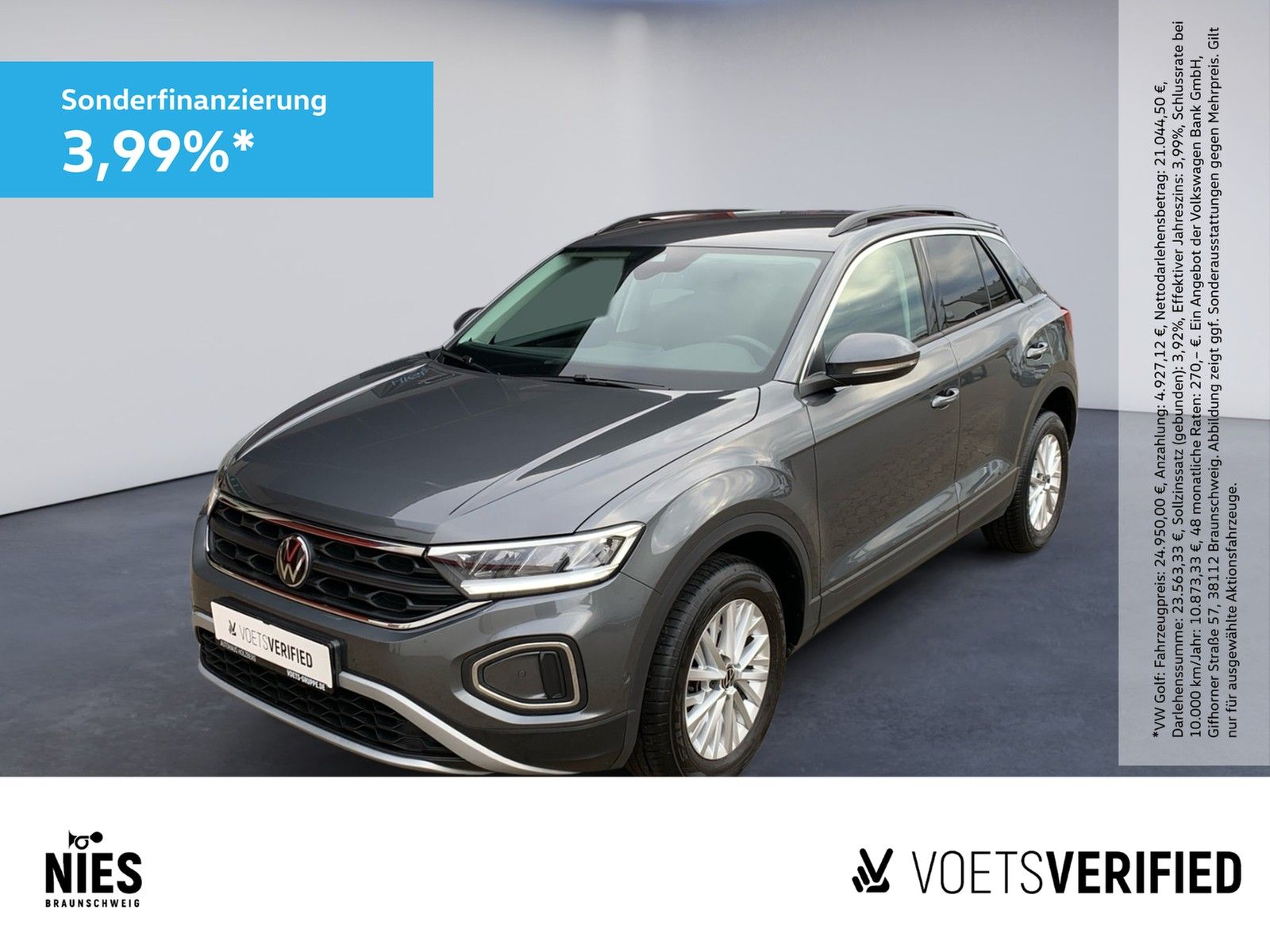 Volkswagen T-Roc Life 1.0 TSI NAVI+ACC+SHZ