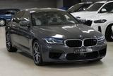 BMW M5 Lim. HuD SITZBELÜ. H&K LASER AHK 360° ACC - mit Benzin-Antrieb: Grau, Limousine, mit Klimaanlage