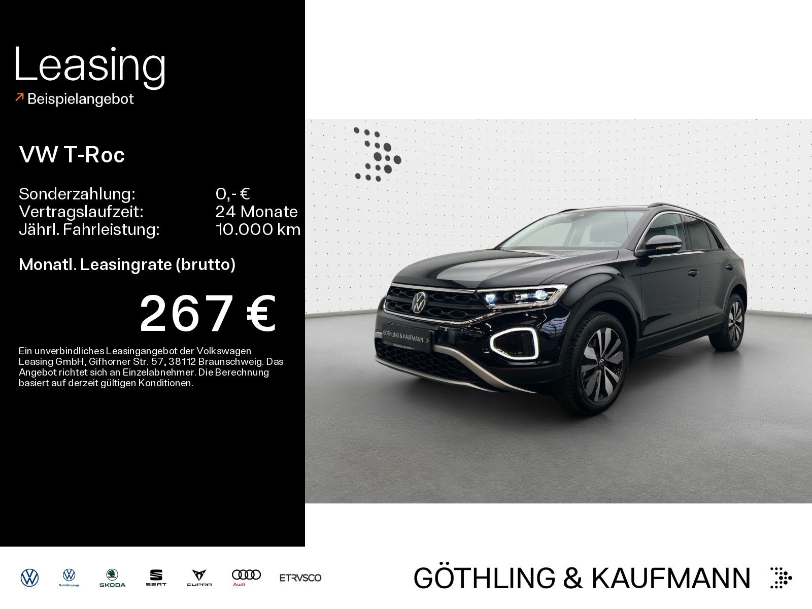 Volkswagen T-ROC 2.0 TDI DSG GOAL*AHK*KAMERA*NAVI*LED*17ZOL