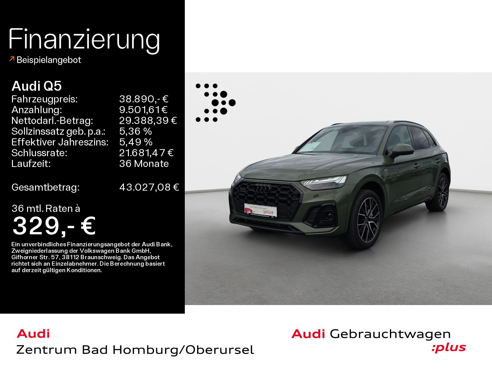 Audi Q5 50 TFSI e qu S line*Navi*Matrix*Alu*B&O*Virtu