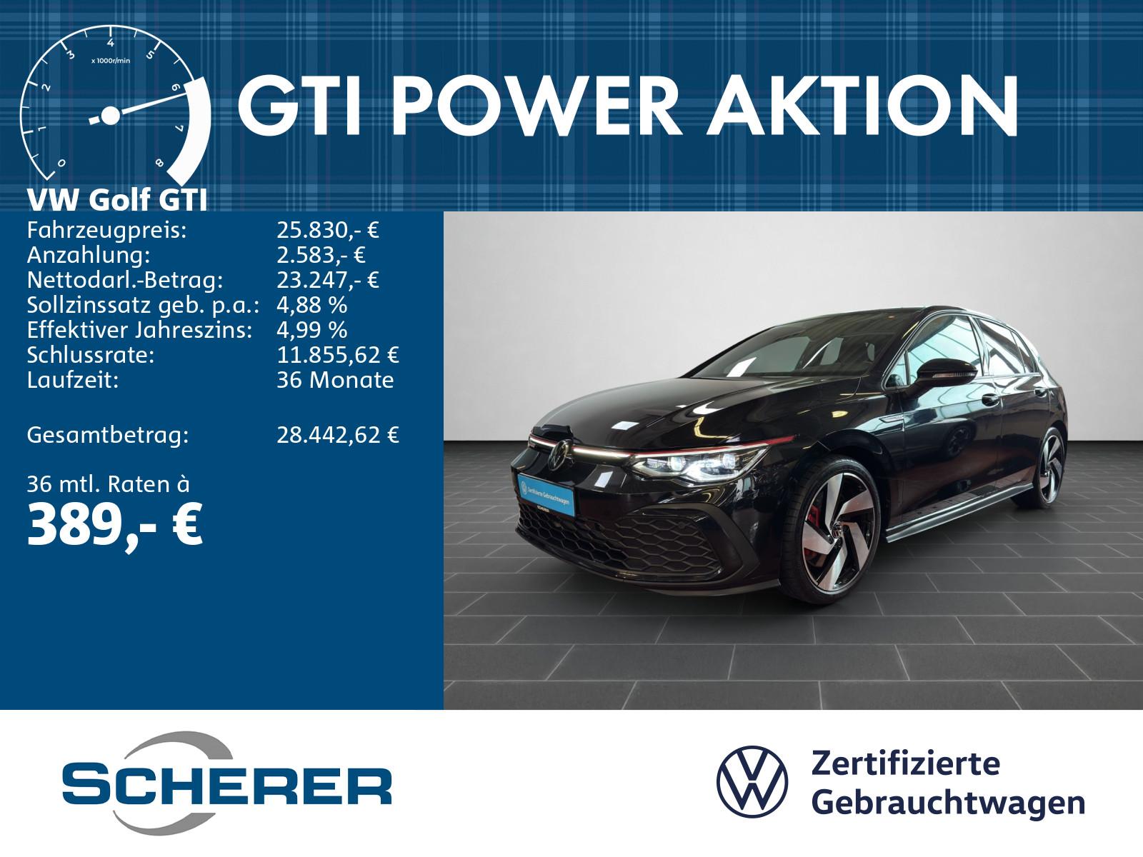 Volkswagen Golf VIII GTI *Navi*ACC*Matrix*Kamera