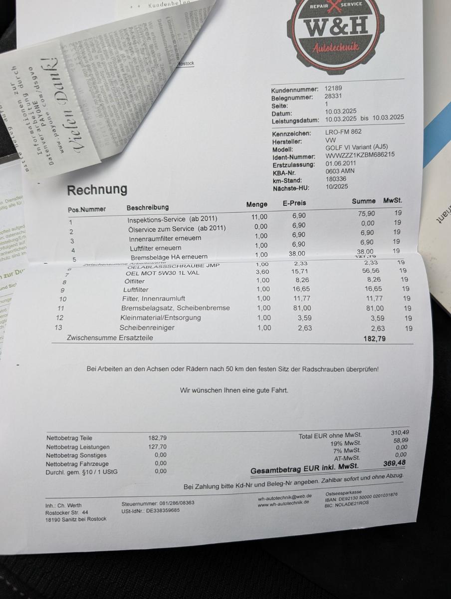 Volkswagen Golf 2011 — photo 22