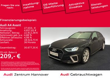 Audi Leasingangebot: Audi A4 Avant S line 35 TFSI Pano Kamera ACC Navi