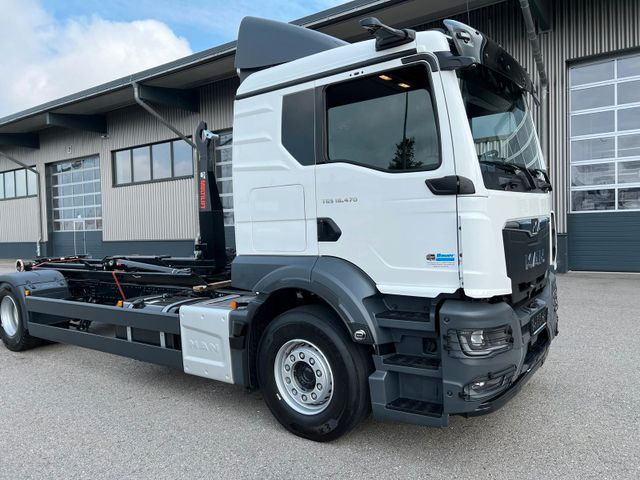 MAN TGS 18.470 BL Abrollkipper Hiab, Nur 9 tkm, Neu