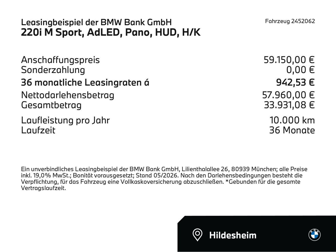 BMW 220 - Bild 2