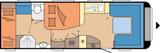 Hobby Prestige 720 KWFU Hubstützen*Klima*Mover XT4  - Offers matching your search criteria