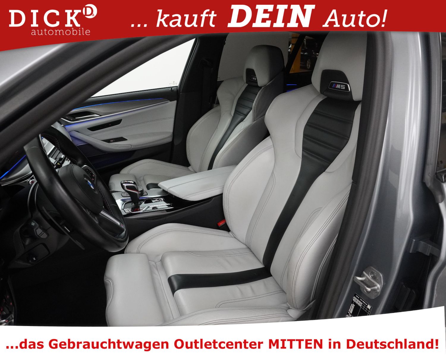 Fahrzeugabbildung BMW M5 xDr SOFT+HEAD+MULTIKON+360+MEMO+H&K+ACC+VIRTU