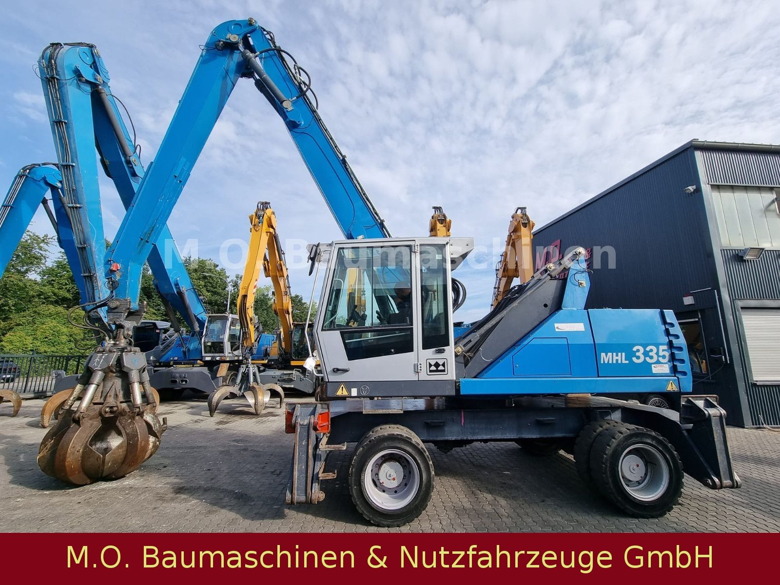 Fahrzeugabbildung Fuchs MHL 335 / ZSA /AC/ Hochfahr.Kabine/Magnetanlage