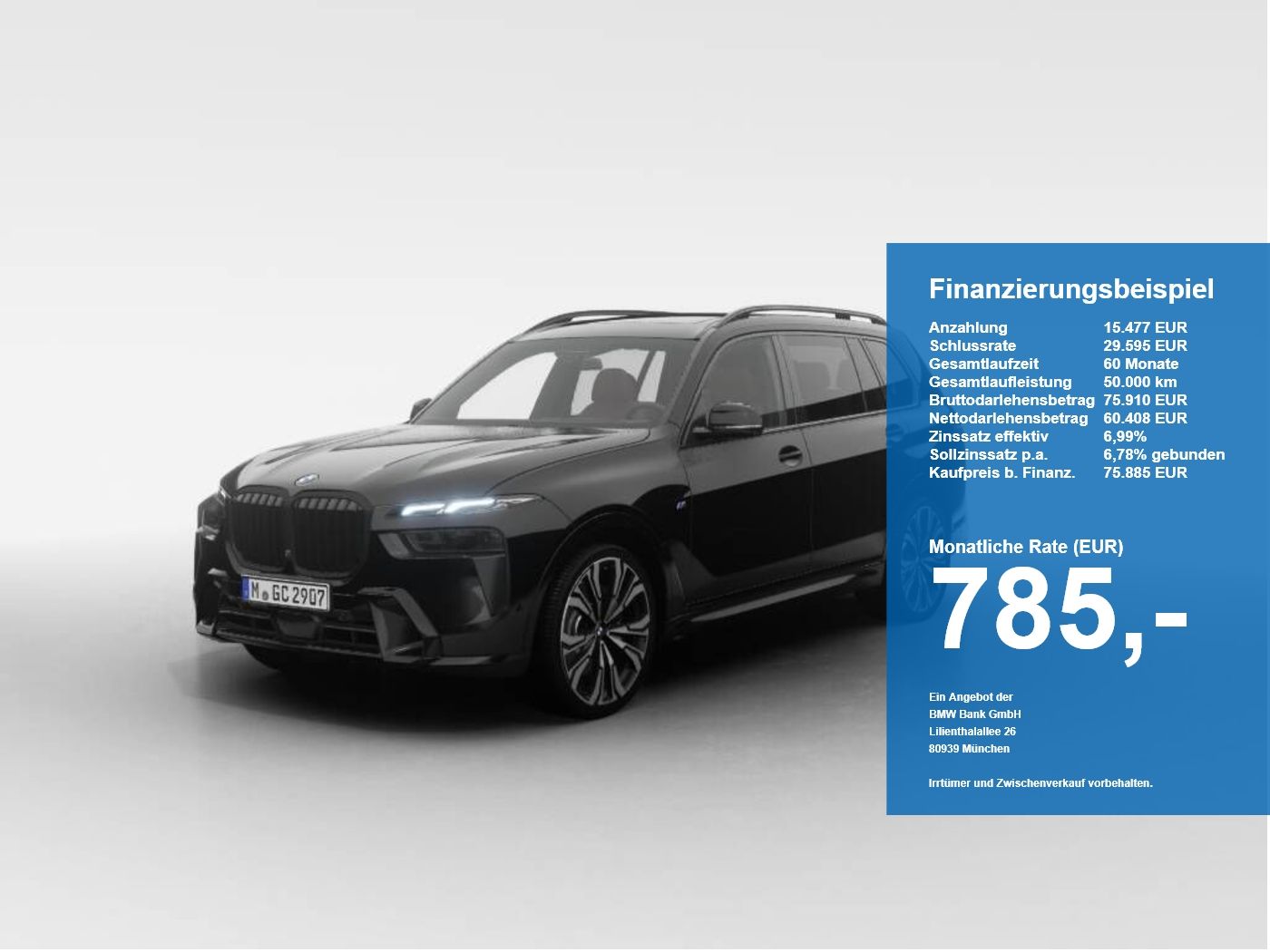BMW X7 xDrive 40d M-Sport PRO ACC AHK Luft Pano 360° foto 1