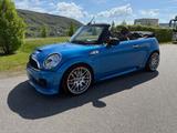 MINI Einzigartiger JCW Cabrio in Laser-Blue mit Aero! - blaue MINI John Cooper Works Cabrio