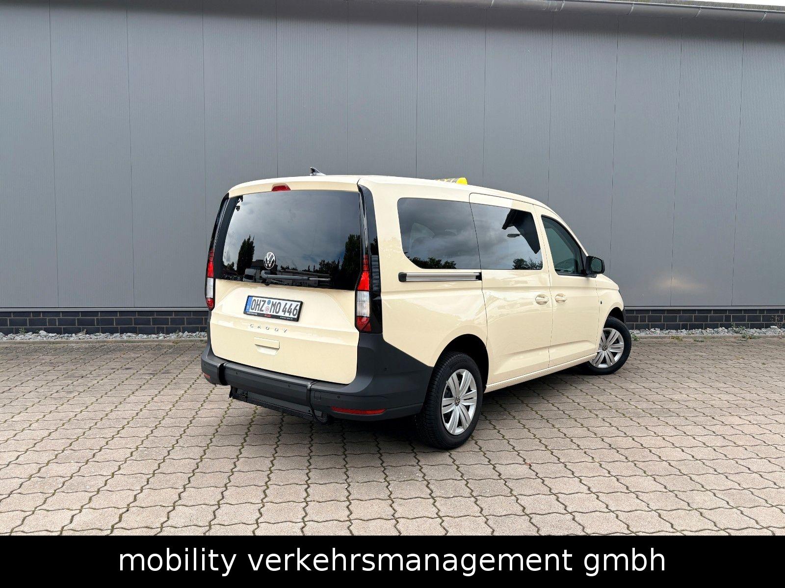 Volkswagen Caddy Maxi Taxi Rollstuhl 7-Si. 5 Jahre GARANTIE