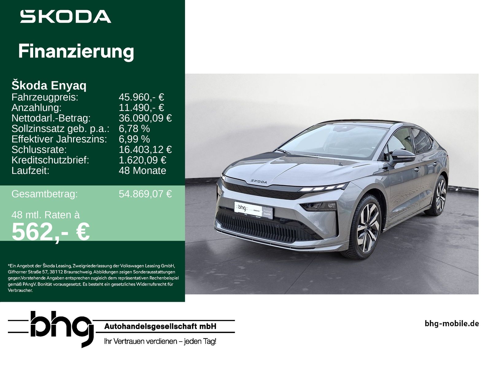 Skoda Enyaq Coupe 85 SportLine