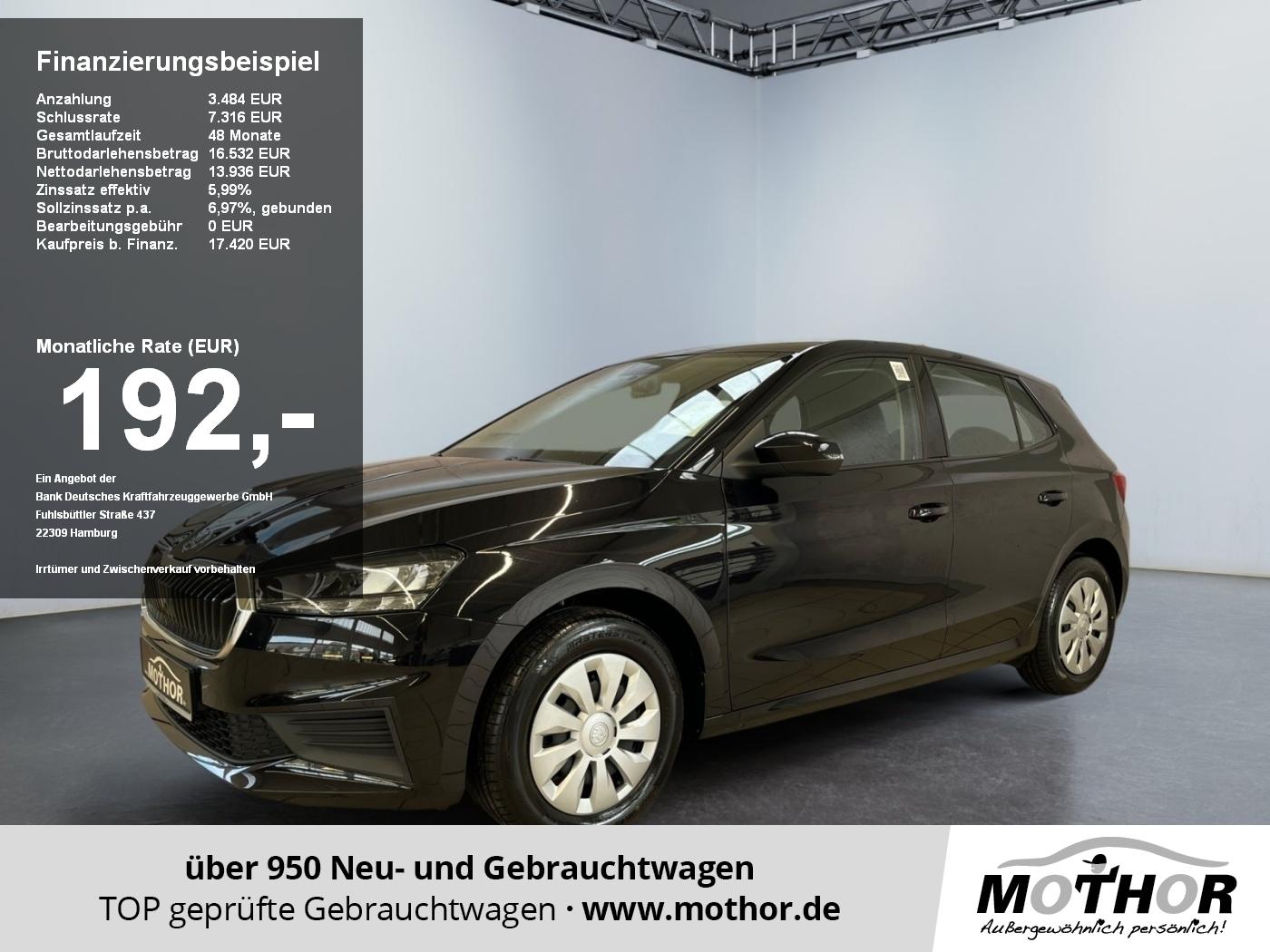 Skoda Fabia Ambition 1.0 TSI LED Sitzheizung