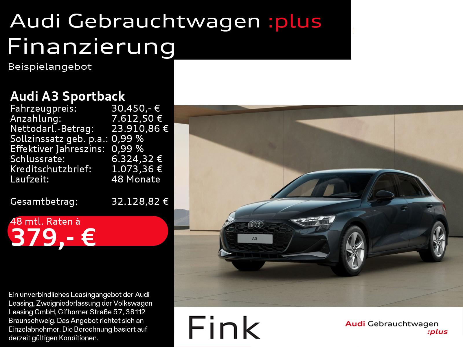 Audi A3 Sportback Advanced 35 TFSI LED Navi Kamera