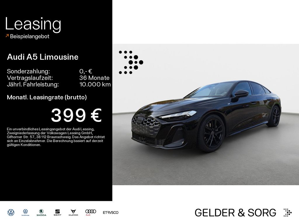 Audi A5 Limousine TDI qu. S line *LED*MMIpro*AHK*B&O*