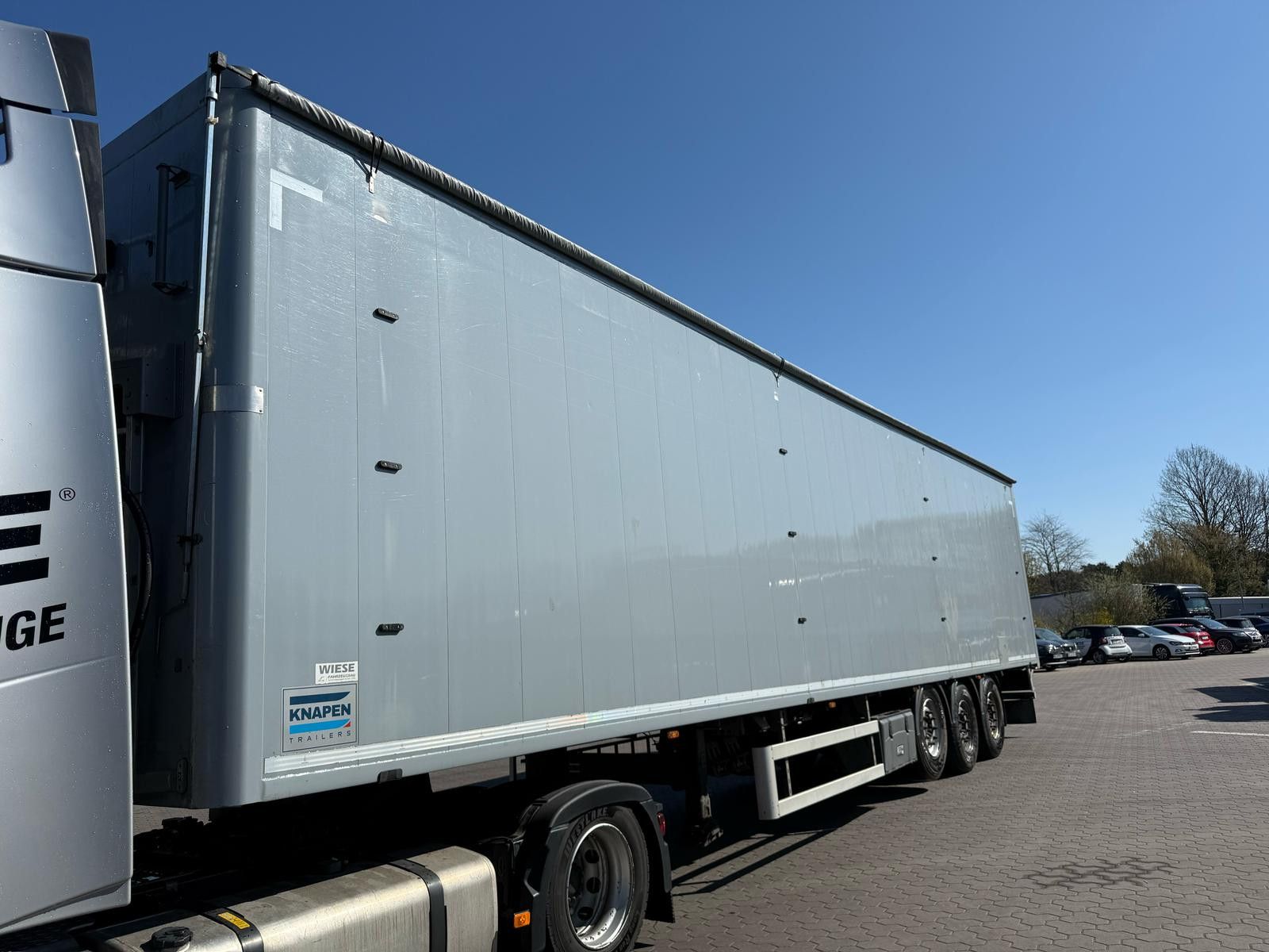 Fahrzeugabbildung Knapen K100 Schubboden 92m³ 10 mm Boden, top Zustand